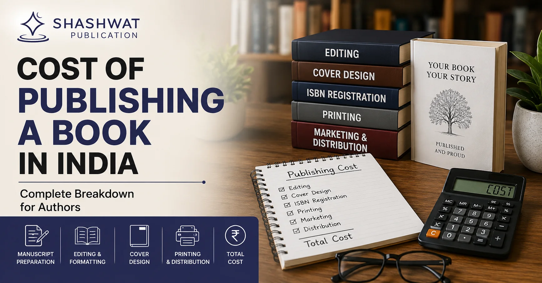 Feature Imagcost of publishing a book in india