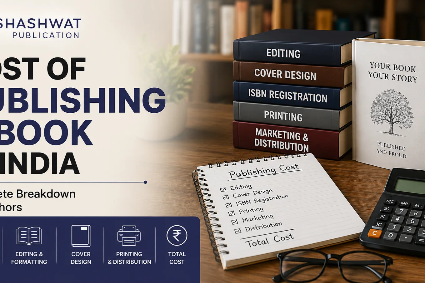 Cost of Publishing a Book in India: Complete 2026 Guide for First-Time Authors
