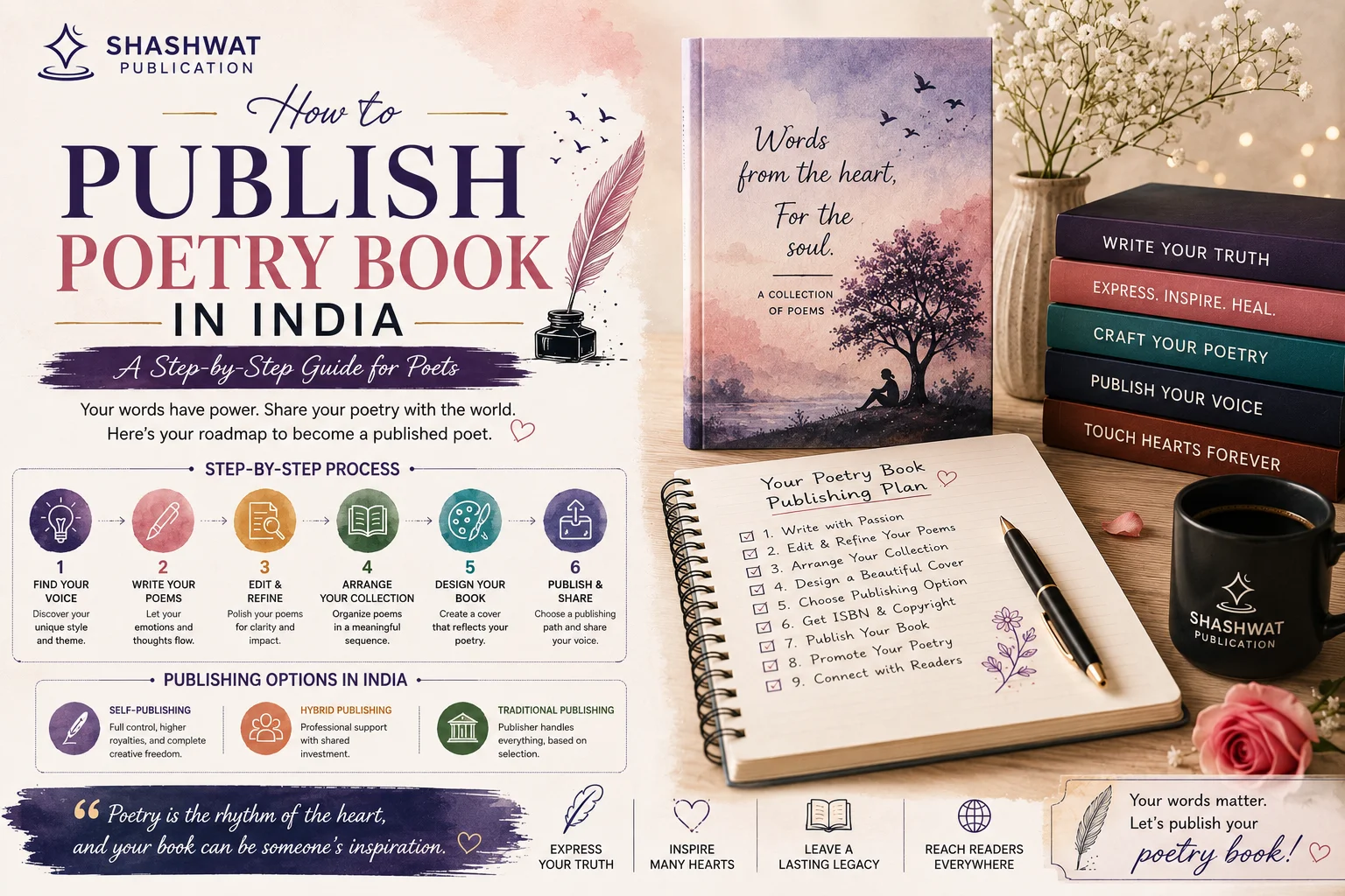 How to Publish a Poetry Book: Complete Guide for Poets