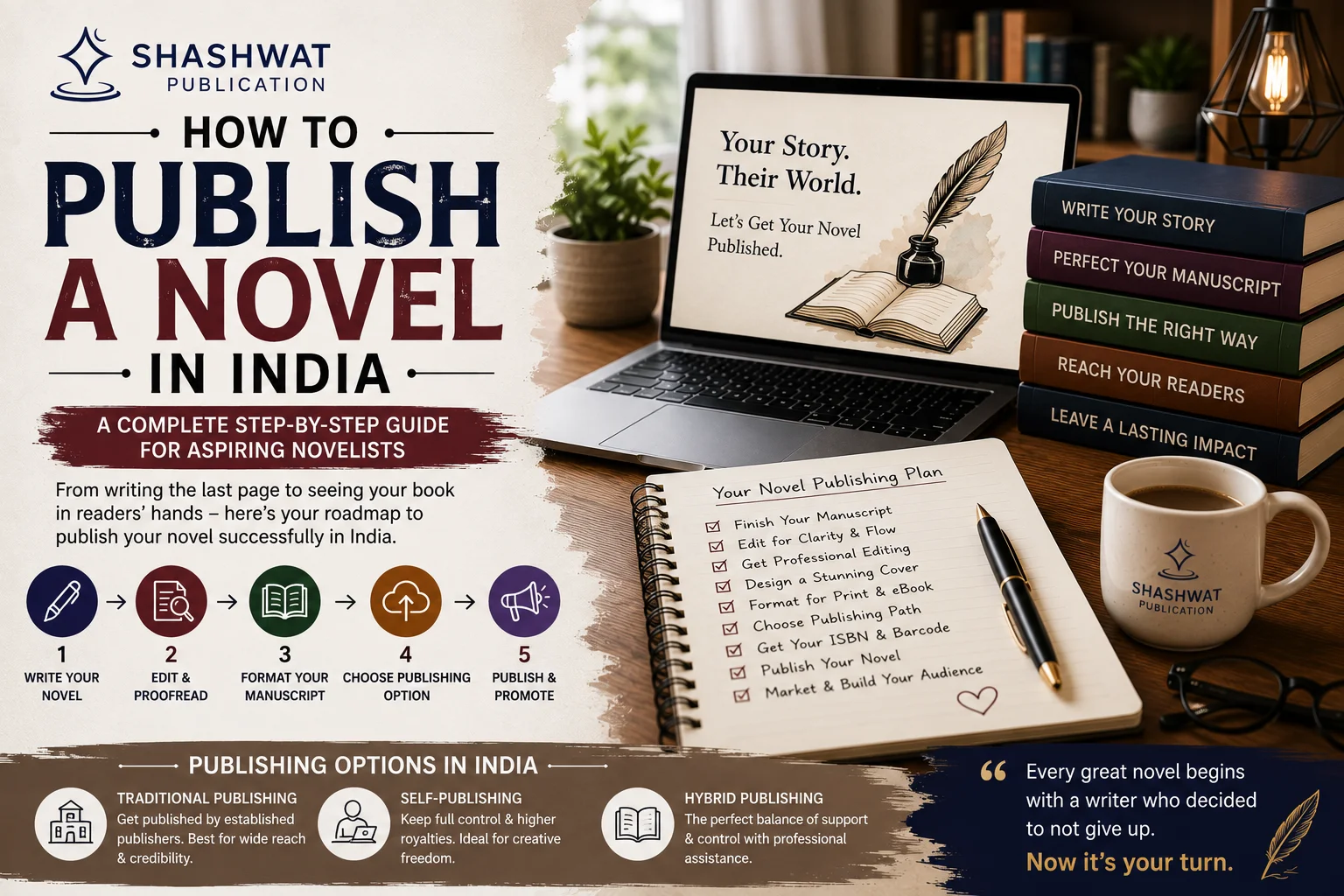 How to Publish a Novel in India