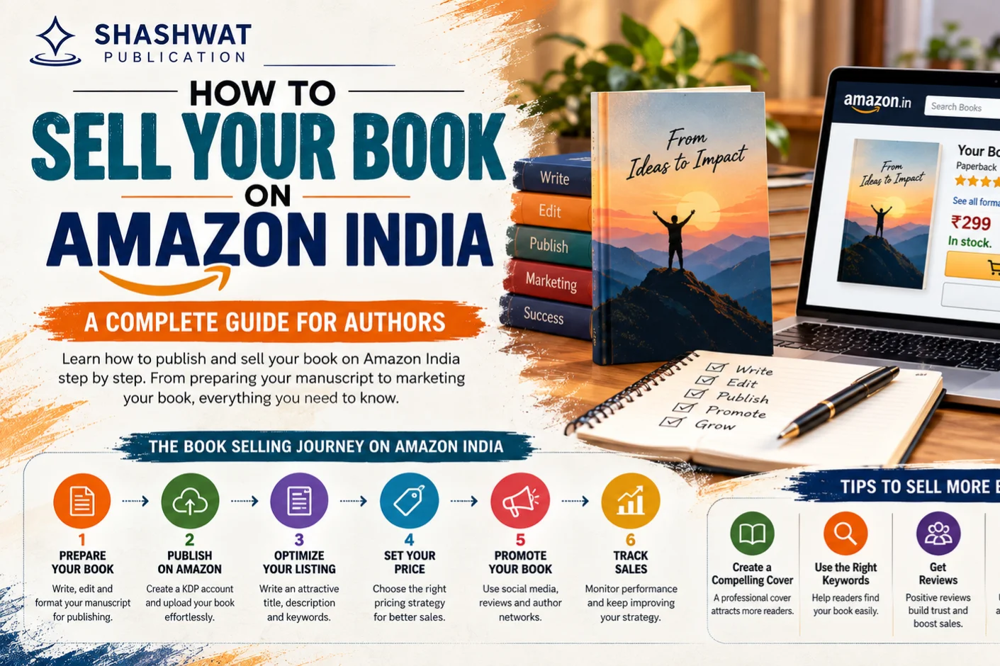 How to Sell Your Book on Amazon India: Complete Guide