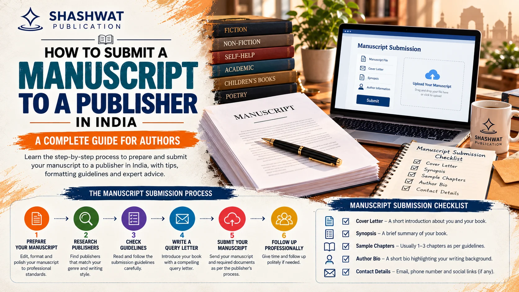 How to Submit a Manuscript to a Publisher in India