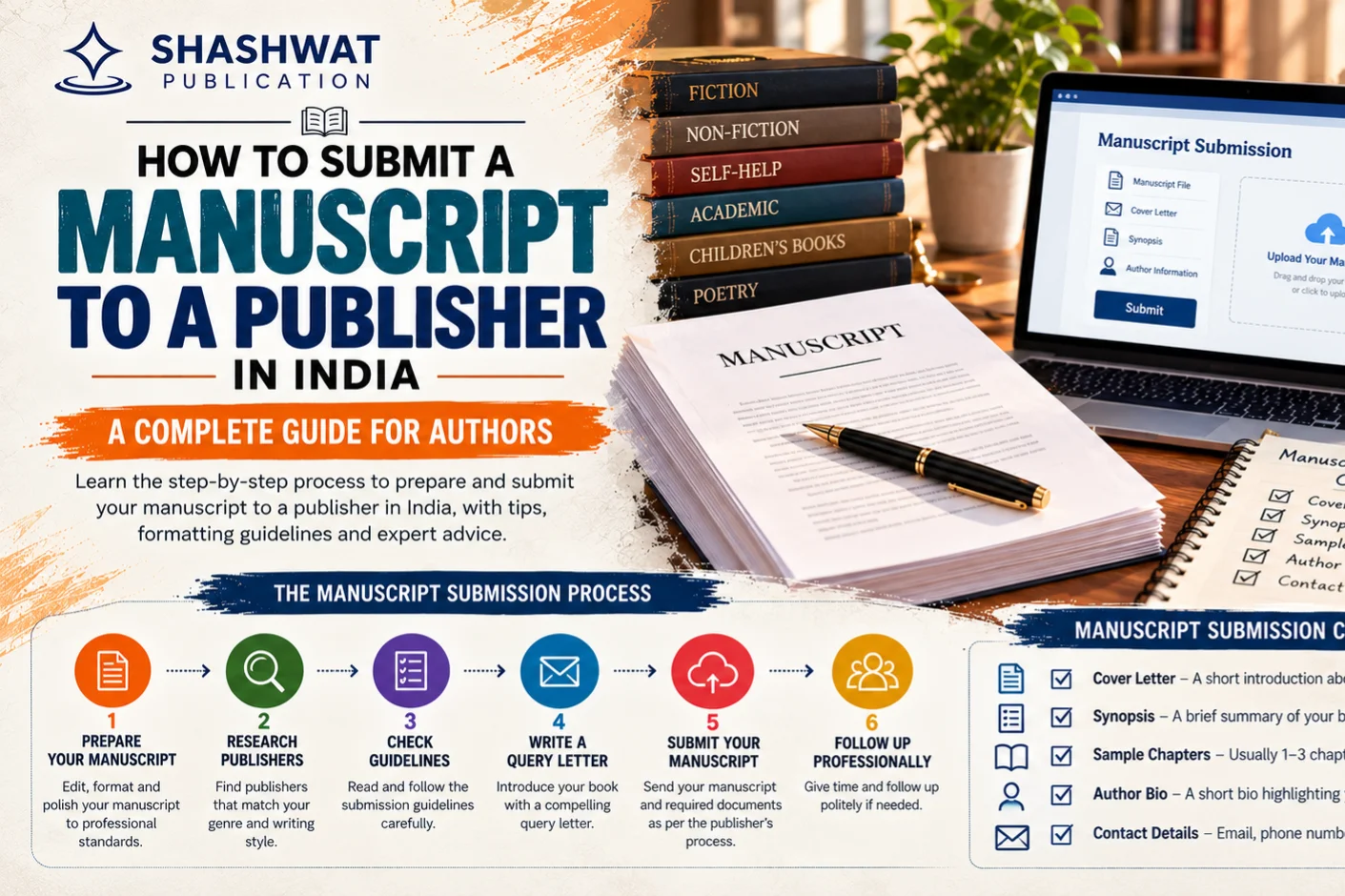 How to Submit a Manuscript to a Publisher in India