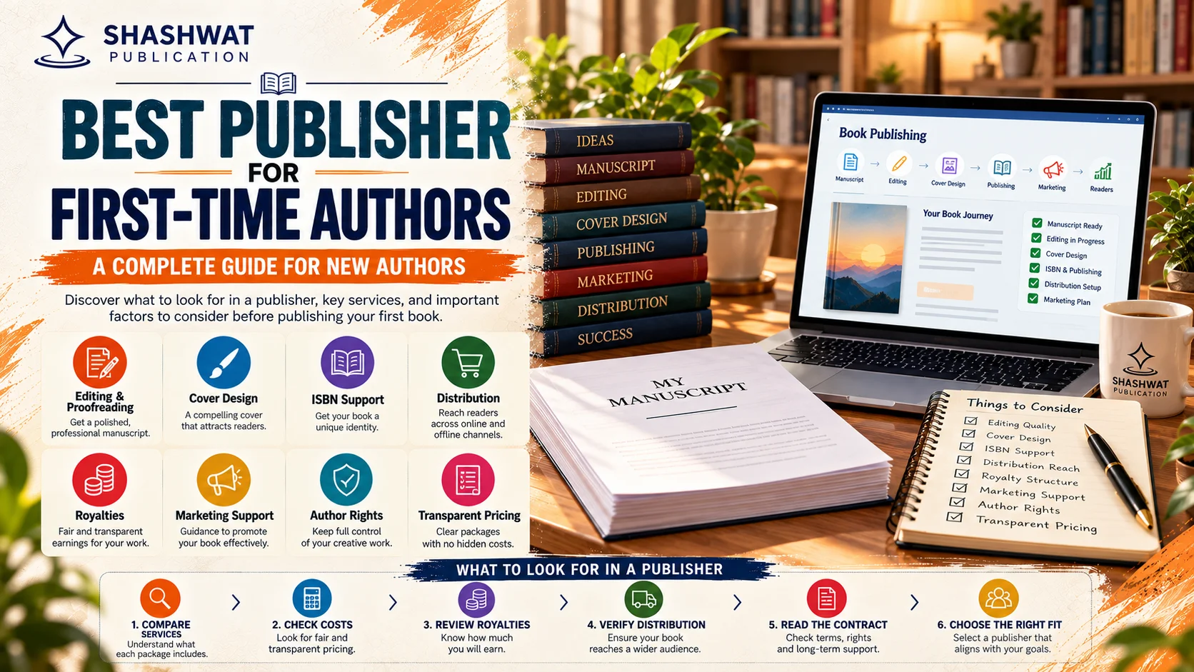 Best Publisher for First-Time Authors in India