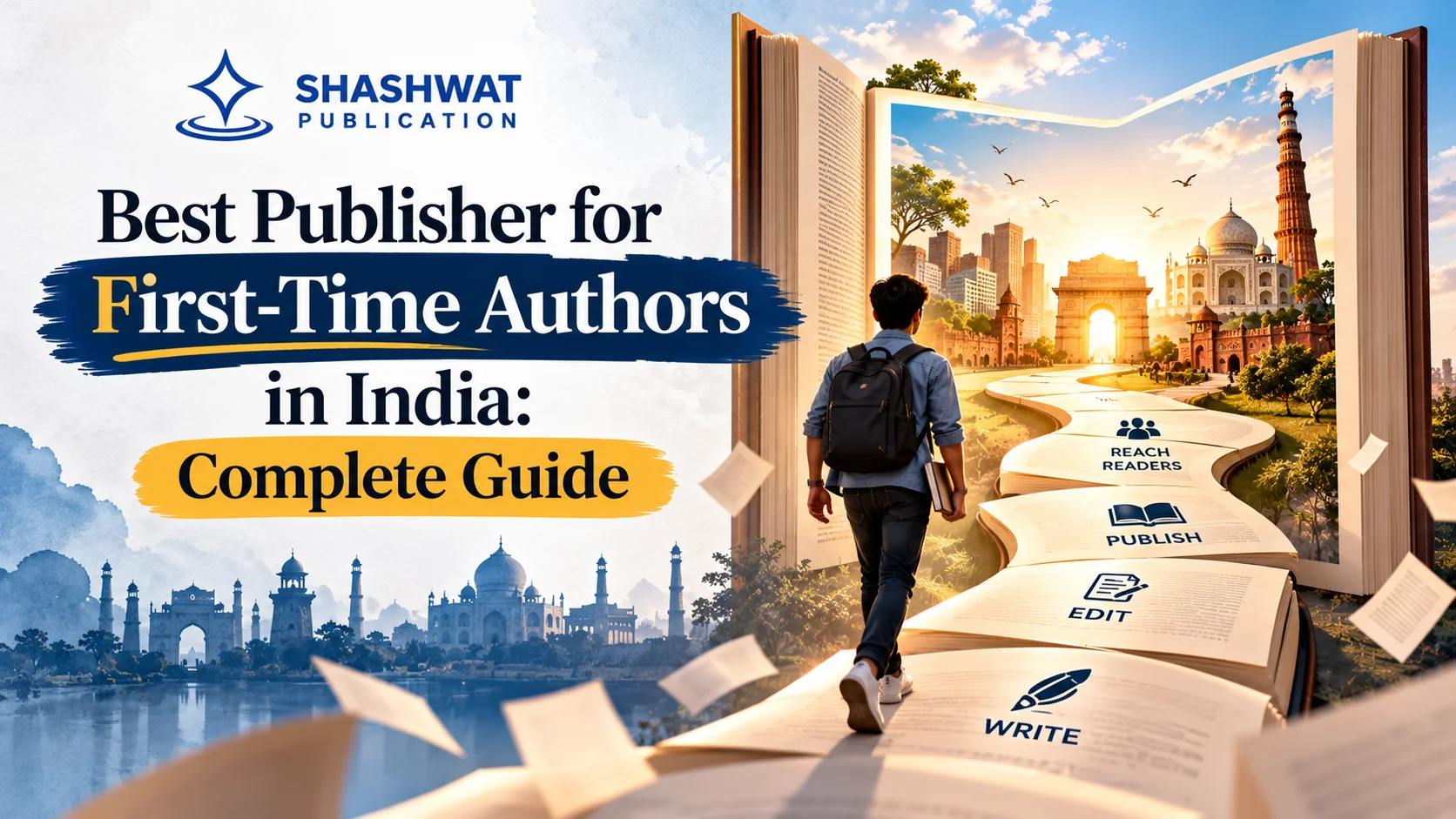 Best Publisher for First-Time Authors in India