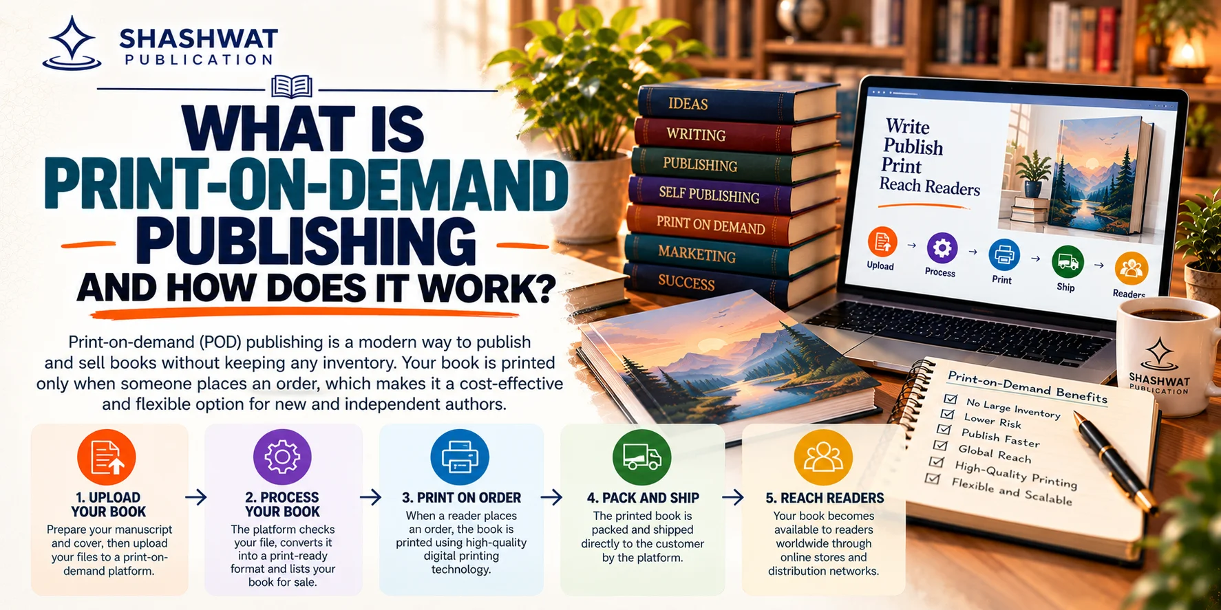 What Is Print-on-Demand Publishing and How Does It Work?
