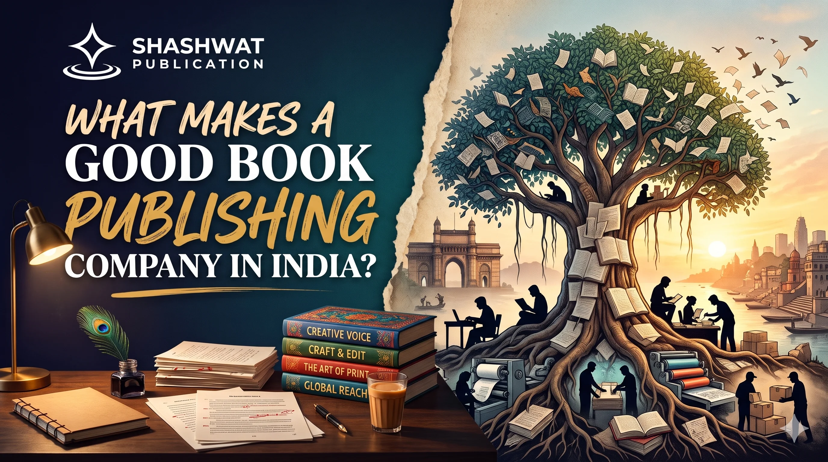 What Makes a Good Book Publishing Company in India?