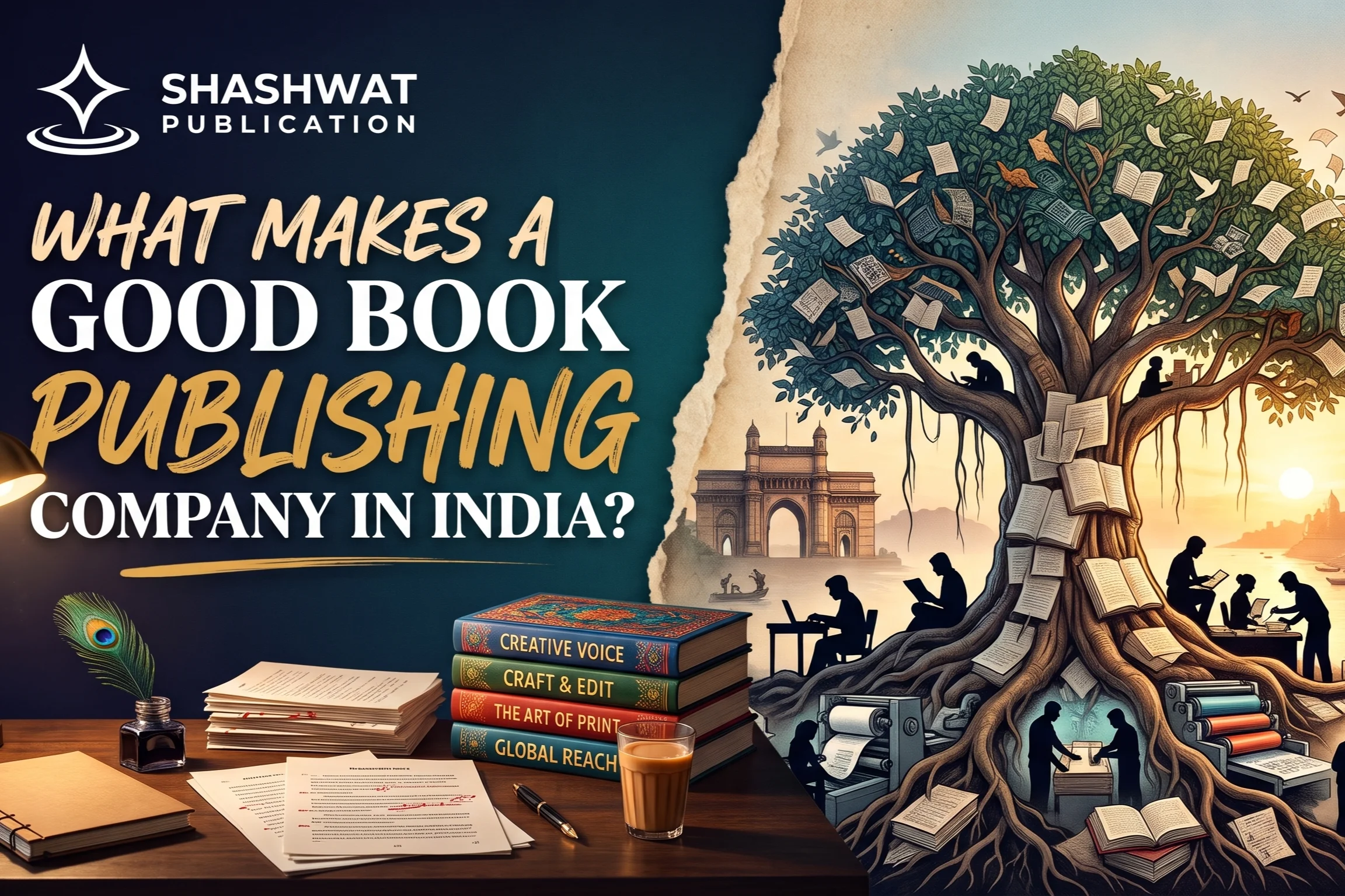 What Makes a Good Book Publishing Company in India?