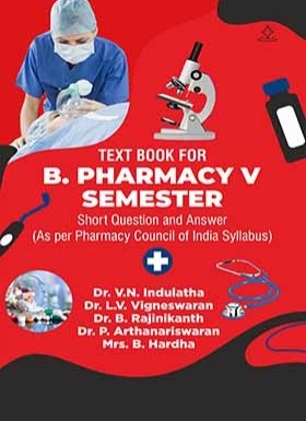 TEXT BOOK FOR B.PHARMACY V SEMESTER